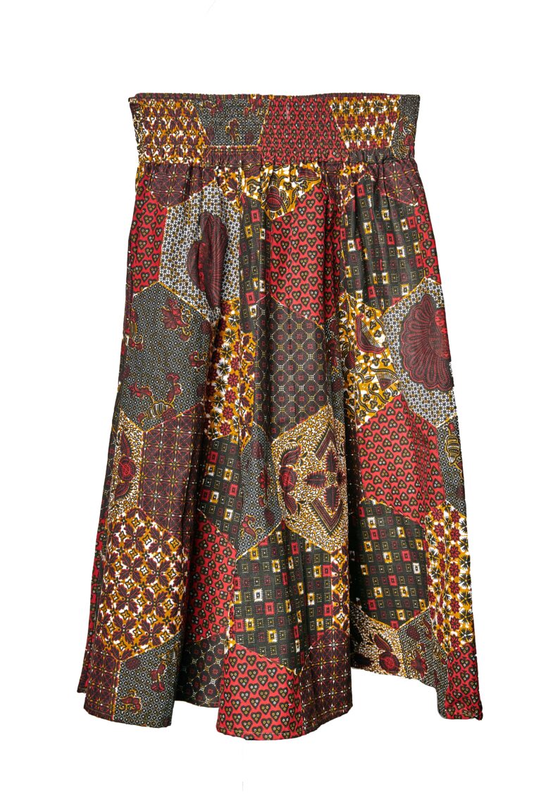 Wax skirt with elastic on waist – Airintribal